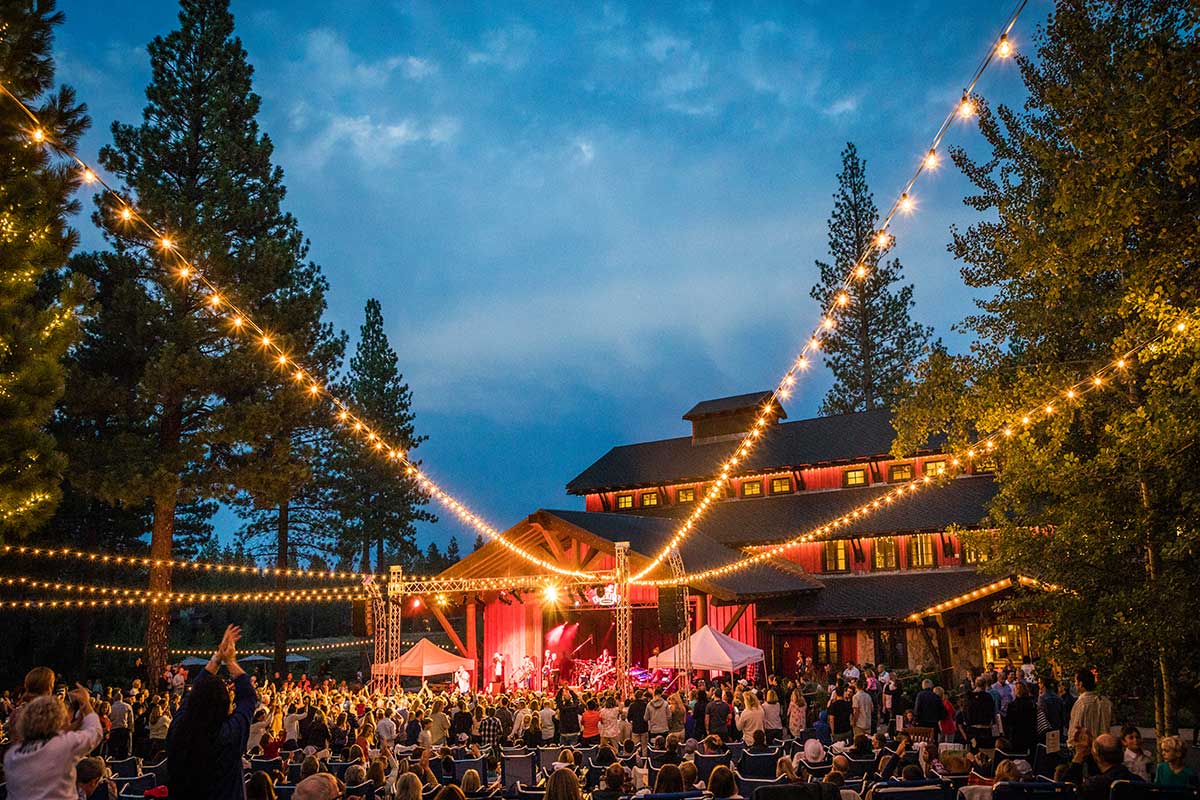 Martis Camp Concert Huey Lewis