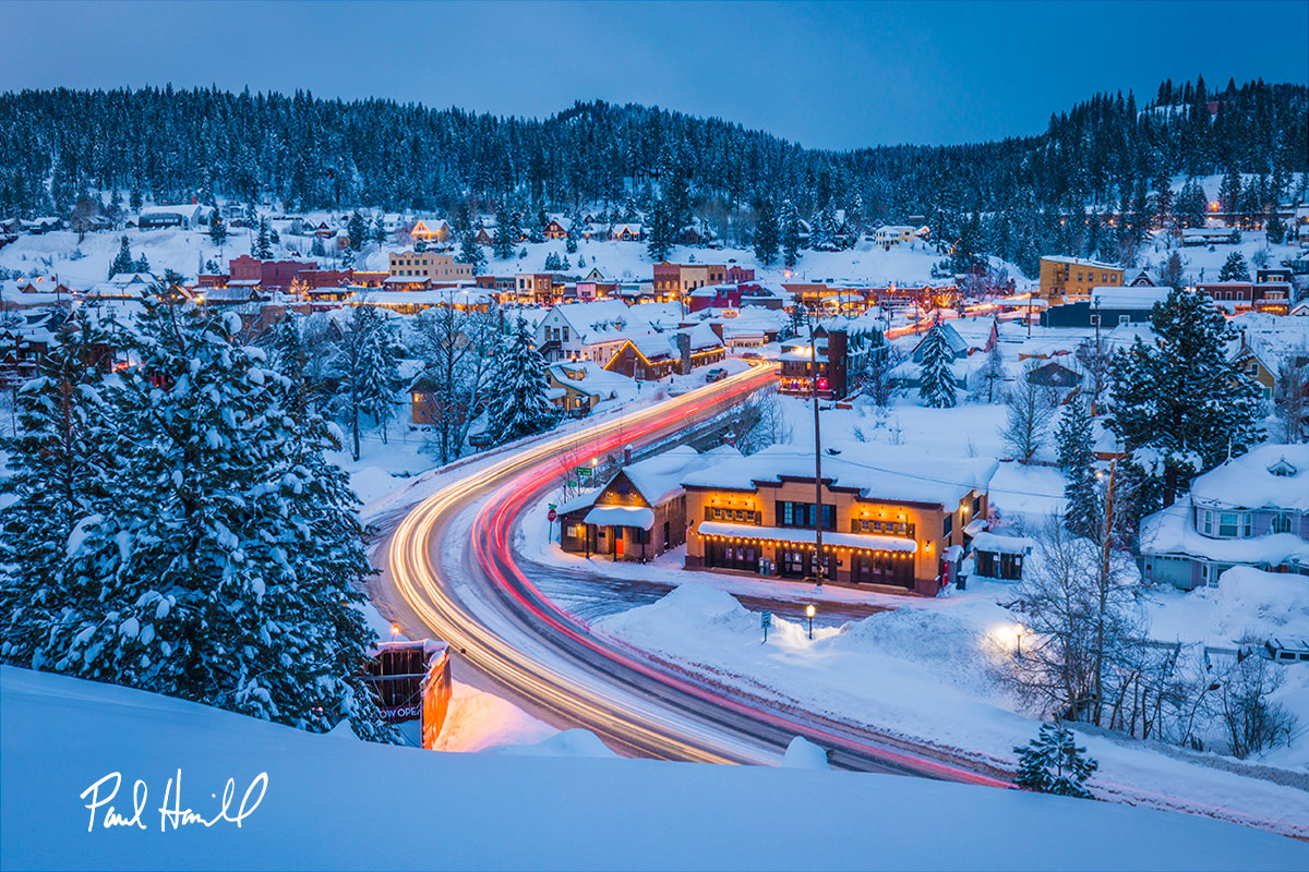 Paul Hamill - Downtown Truckee in Winter